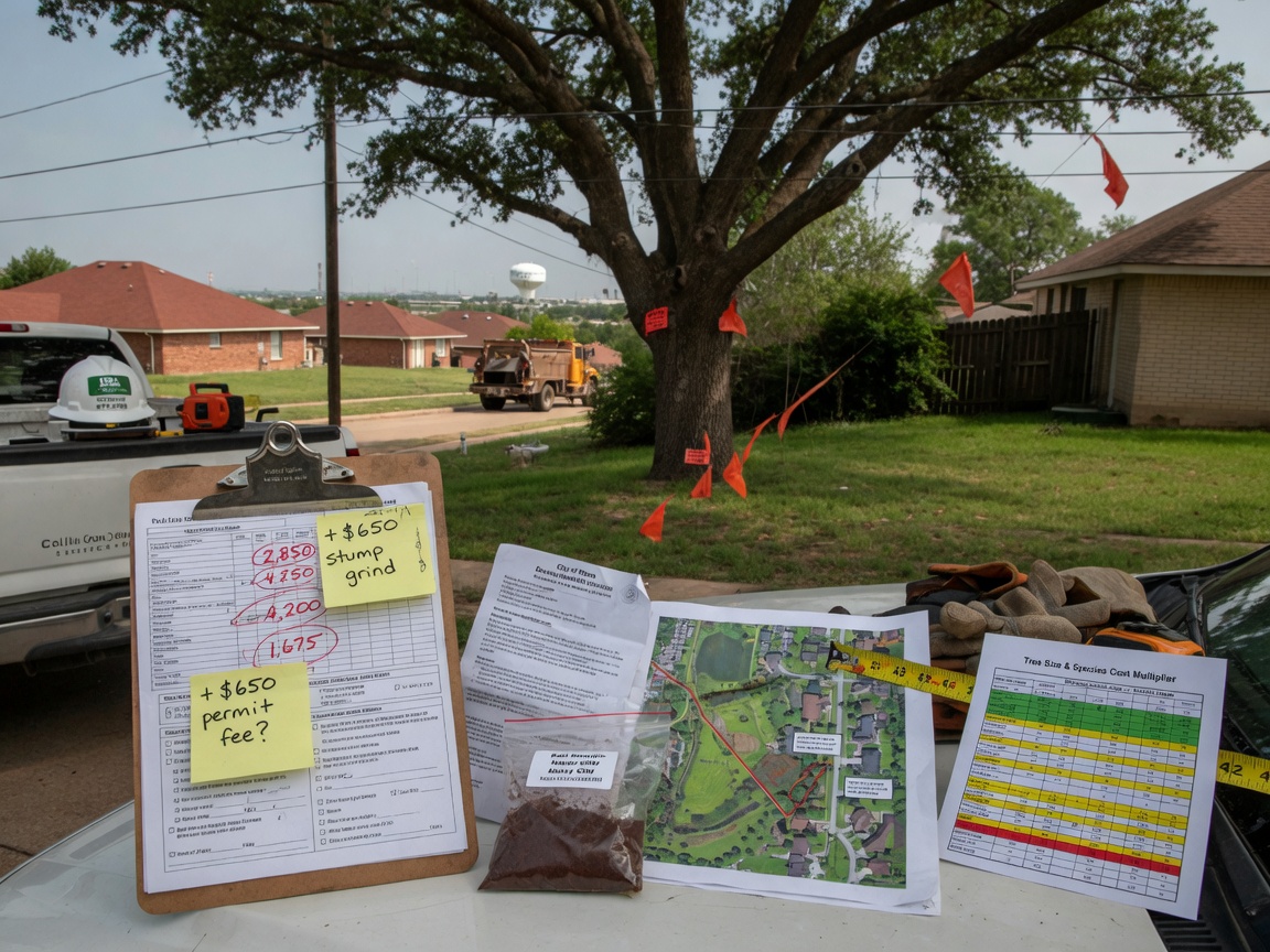 Factors Affecting Tree Removal Costs in Collin County