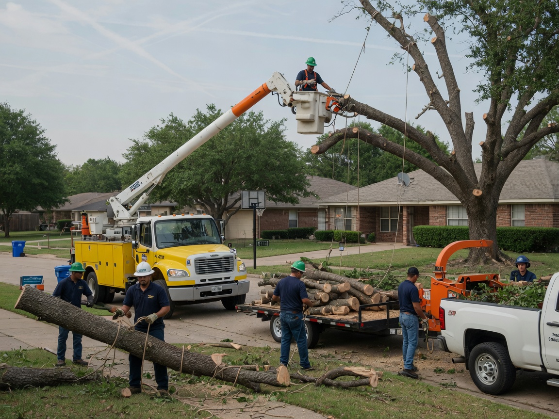 tree removal work by Collin county tree removal in Collin County, TX
